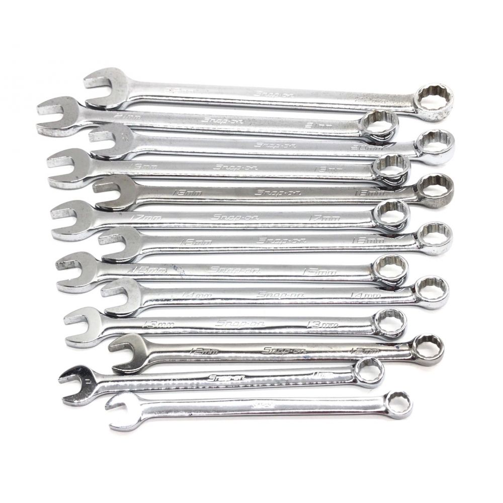 SNAP-ON (スナップオン) レンチ コンビネーションレンチ13本セット 数