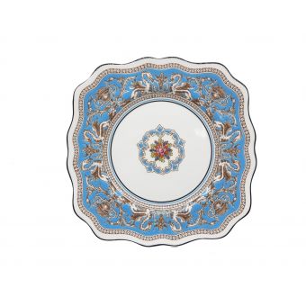 Wedgwood (ウェッジウッド) プレート スクエアプレート 　フロレンティーン・ターコイズ