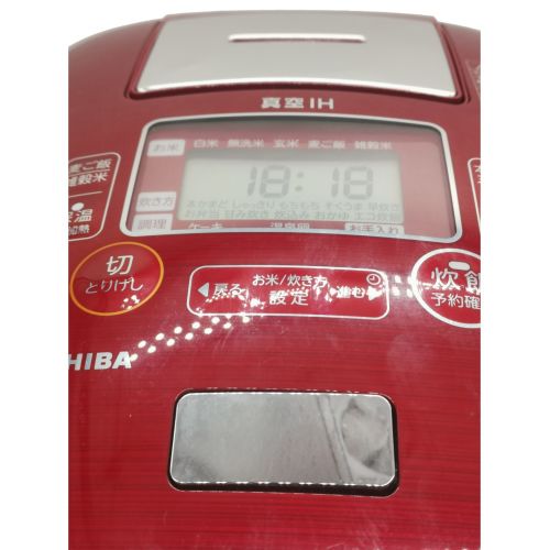 TOSHIBA (トウシバ) IH炊飯ジャー RC-10VRN 2020年製 5.5合(1.0L)