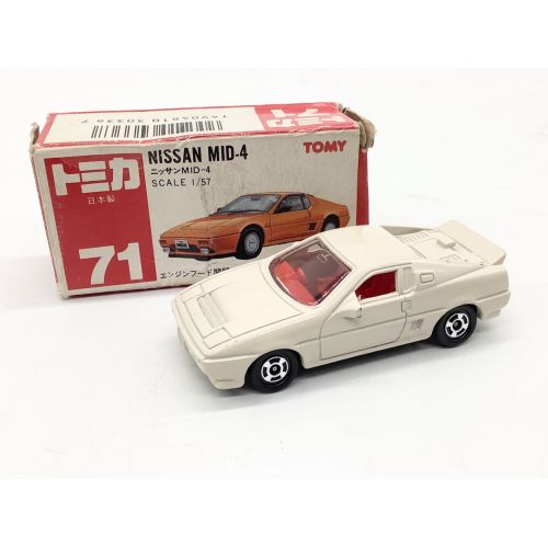TOMY (トミー) トミカ ニッサン MID-4 赤箱 日本製