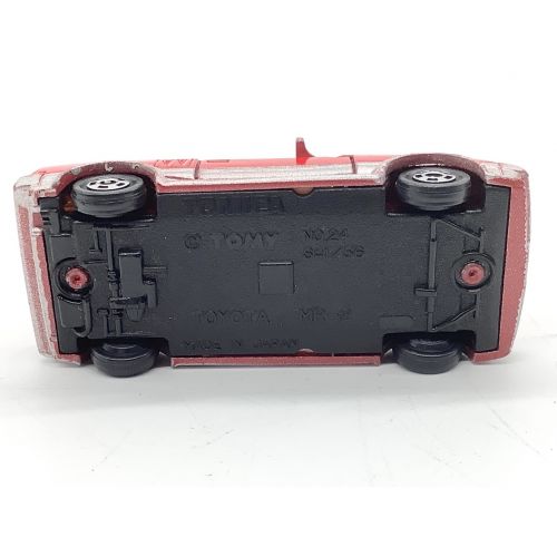 TOMY (トミー) トミカ 日本製 赤箱 トヨタ MR2(プロトタイプ） 小塗装ハガレ有