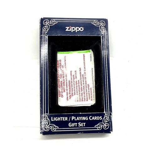 ZIPPO (ジッポ) ZIPPO made in USA. トランプロゴ