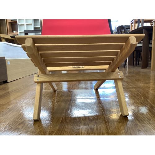 BlueRidgeChairWorks フェスティバルチェア レッド コンパクト収納 タモ材
