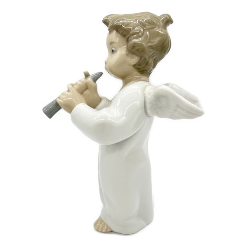 新規入荷送料無料 LLADRO リヤドロ フィギュリン 可愛いフルート 笛を吹く天使 リヤドロ