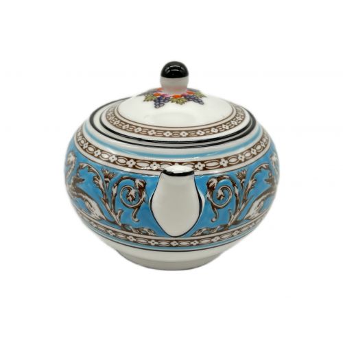 Wedgwood (ウェッジウッド) シュガーポット フロレンティーン・ターコイズ