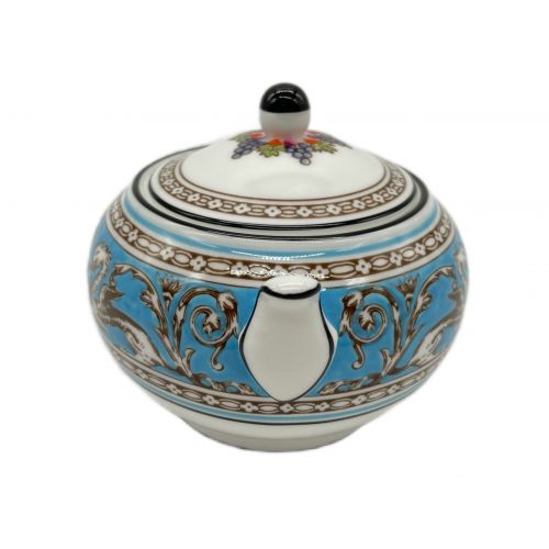 Wedgwood (ウェッジウッド) シュガーポット フロレンティーン・ターコイズ
