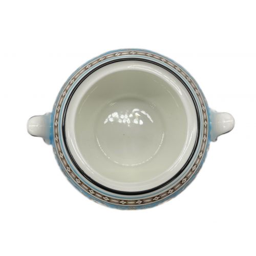 Wedgwood (ウェッジウッド) シュガーポット フロレンティーン・ターコイズ