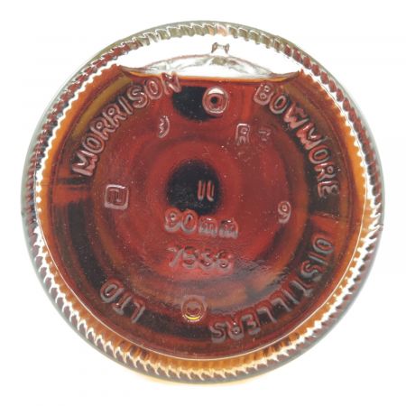 ボウモア スコッチ シルクプリント カモメラベル 1000ml 箱・グラス付 12年 旧ボトル 未開封