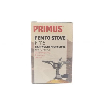 PRIMUS (プリムス) フェムトストーブ 参考:8,250円 PSLPGマーク有 P-115 2015年製