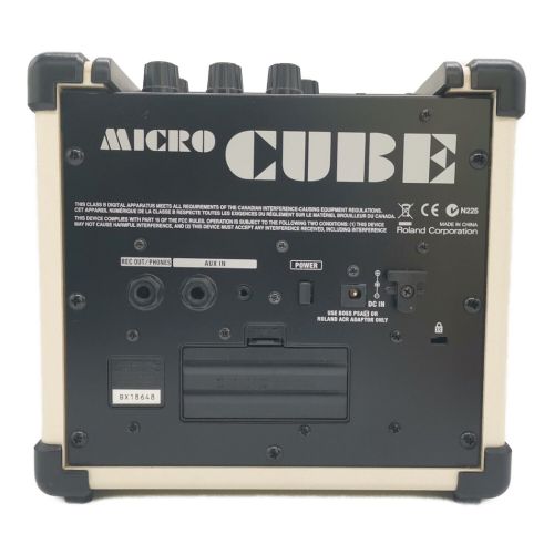 ROLAND (ローランド) ギターアンプ M-CUBE-W MICRO CUBE 動作確認済み