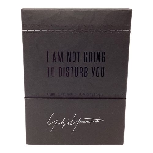 YOHJI YAMAMOTO (ヨウジヤマモト) 香水 I AM NOT GOING TO DISTURB YOU FEMME 30ml