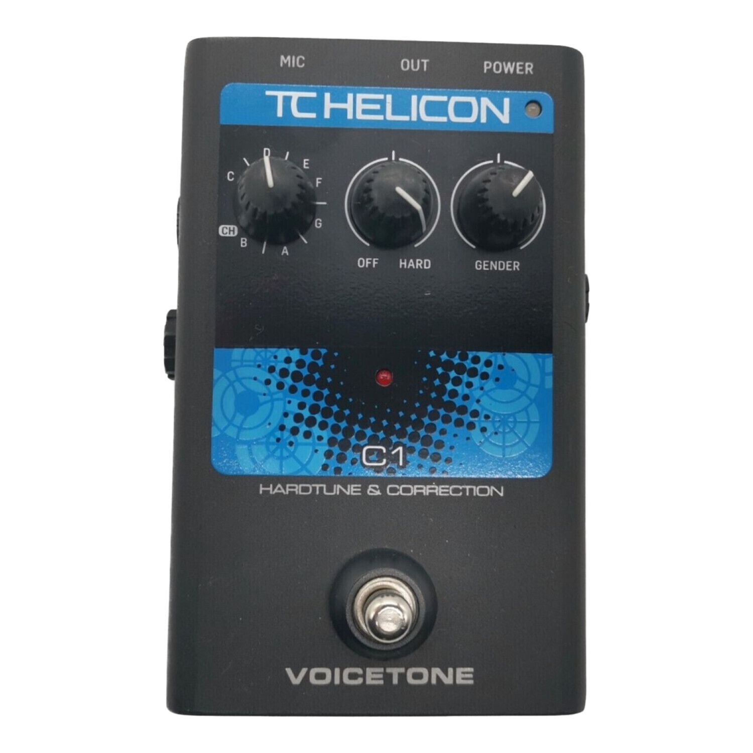 TC HELICON (-) ボーカル用エフェクター 通電確認済 VoiceTone C1