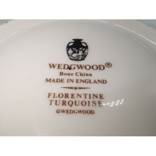 Wedgwood (ウェッジウッド) カップ&ソーサー フロレンティーン・ターコイズ 2Pセット