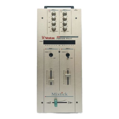 VESTAX (ベスタックス) ミキサー PMC-06 ProA 通電確認のみ Ｇ97013996