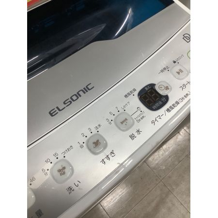 ELSONIC (エルソニック) 全自動洗濯機 63 5.5kg EH-L55DDS2 2022年製 クリーニング済 50Hz／60Hz