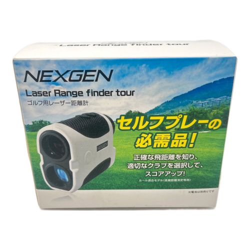 NEXGEN (ネクスジェン) ゴルフ用レーザー距離器 ホワイト