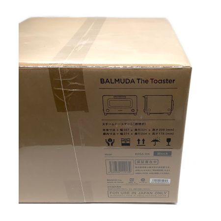 BALMUDA (バルミューダデザイン) オーブントースター K05A-BK 程度S(未使用品) 未使用品