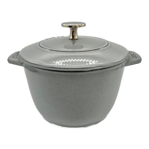 Staub (ストウブ) ラ ココット de GOHAN 16cm グレー 40509-703