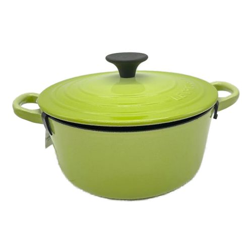 LE CREUSET (ルクルーゼ) ココット・ロンド 18cm フルーツグリーン