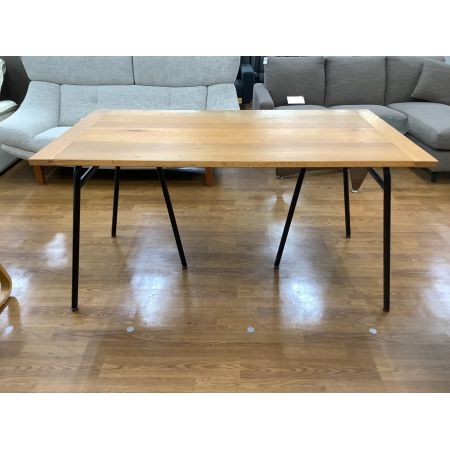 IDEE (イデー) ダイニングテーブル ブラウン SOUDIEUX TABLE 1400 オーク無垢幅接ぎ材