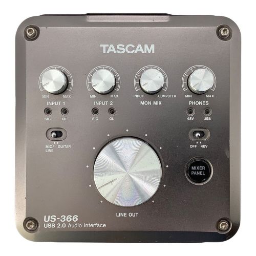 TESCOM (テスコム) オーディオインターフェース US-366 通電確認のみ 0210106