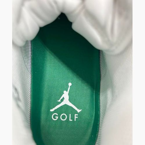 NIKE (ナイキ) AIR JORDAN 1 HIGH GOLF ホワイト×グリーン サイズ:26.5㎝