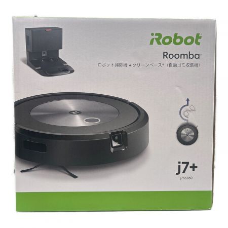 iRobot (アイロボット) ロボットクリーナー 未開封品 J7+ 2022年発売モデル ◎ 50Hz／60Hz