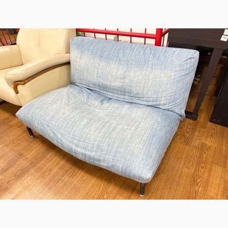 journal standard Furniture (ジャーナルスタンダードファニチャー) ロデチェア ブルー 68 1人掛け 布/デニムカバー RODEZ CHAIR