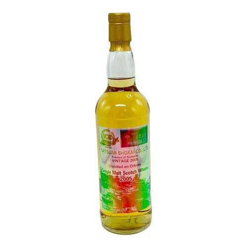 オークニー 14年 スコッチ 辰巳商会創業100周年ボトル 700ml