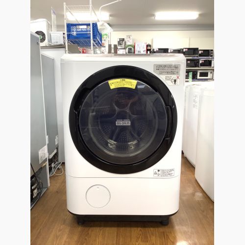 HITACHI (ヒタチ) ドラム式洗濯乾燥機 12.0kg 6.0kg BD-NX120BR 2018年製 表面キズ有 クリーニング済 50Hz／60Hz