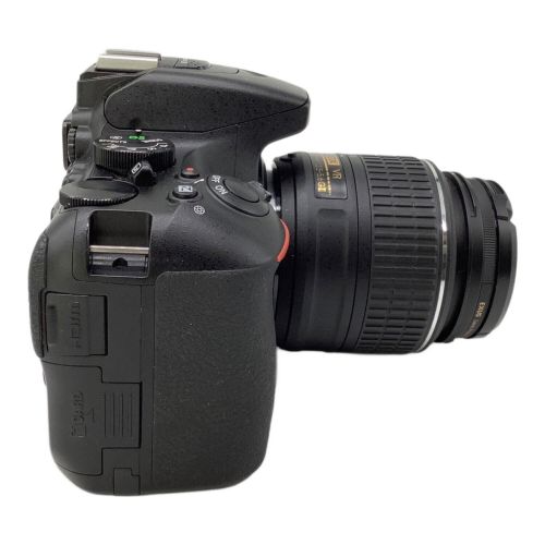 Nikon (ニコン) デジタル一眼レフカメラ レンズキット D5500 2416万画素(有効画素) 標準：ISO100～25600  1/4000～30秒 2114071｜トレファクONLINE