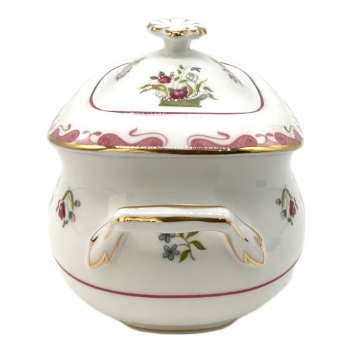 Wedgwood (ウェッジウッド) シュガーポット 廃盤品 メッキハガレ有 ビアンカ