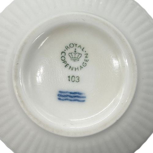 ROYAL COPENHAGEN (ロイヤル・コペンハーゲン) マグカップ フルーテッド・シグネチャー 2Pセット