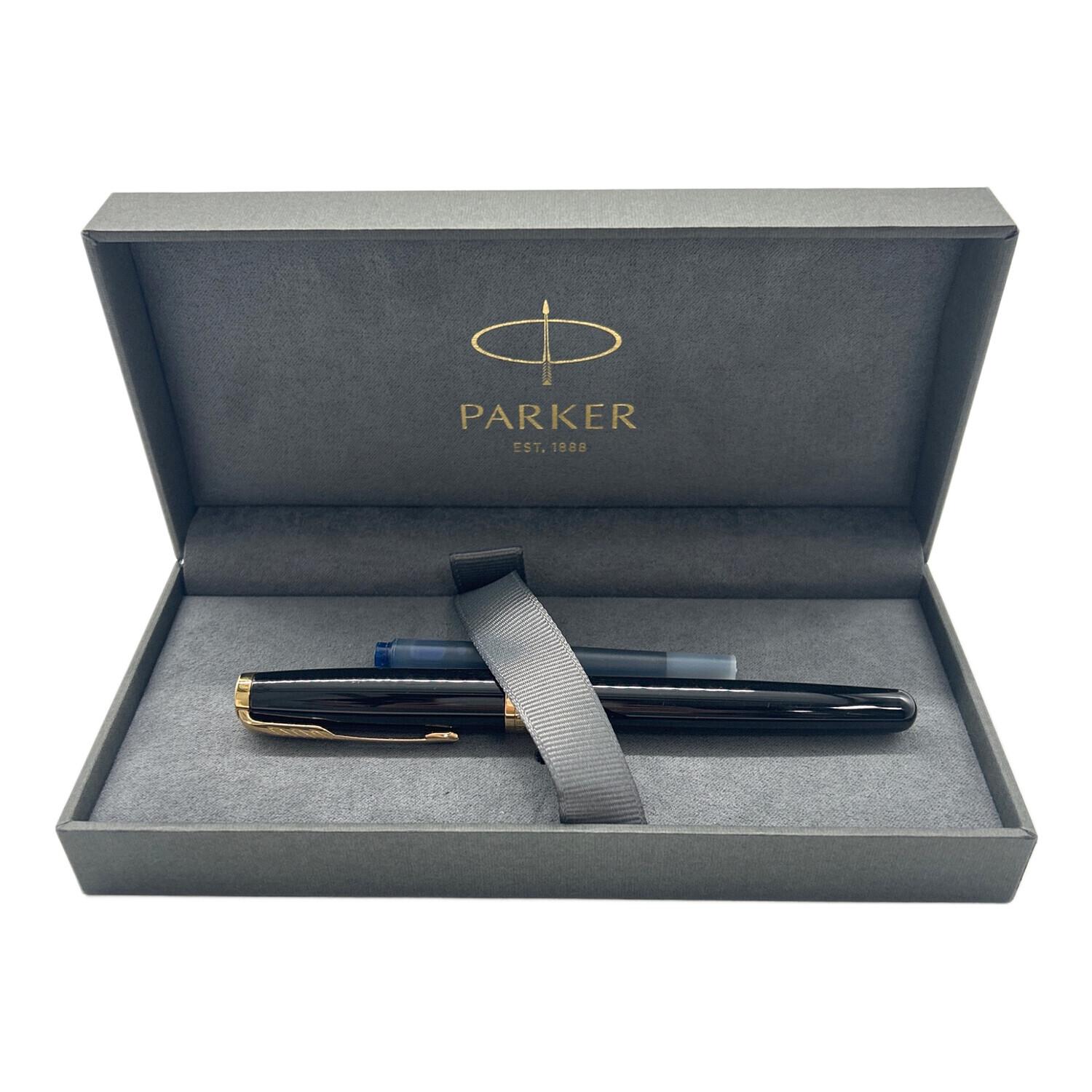 PARKER (パーカー) 万年筆 ブラック ペン先18K｜トレファクONLINE