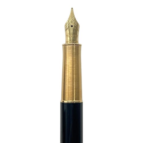 PARKER (パーカー) 万年筆 ブラック ペン先18K