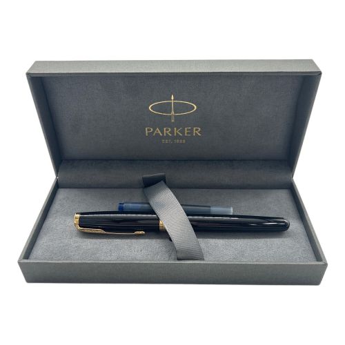 PARKER (パーカー) 万年筆 ブラック ペン先18K