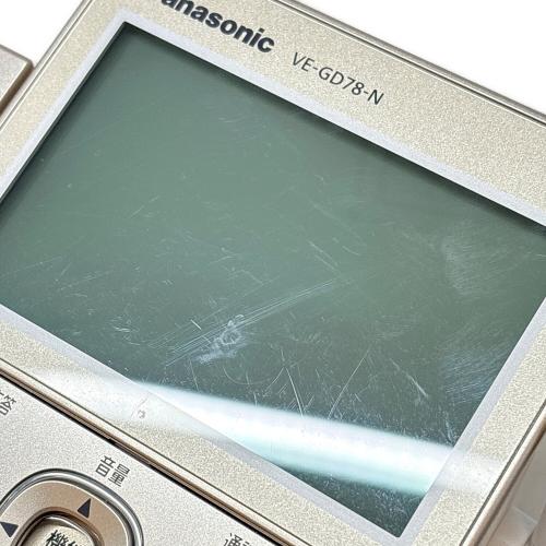 Panasonic (パナソニック) 子機付電話機 VE-GD78-N｜トレファク