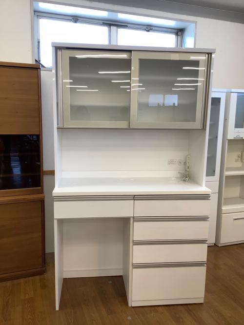 ニトリ レンジボード ホワイト 253 2枚扉