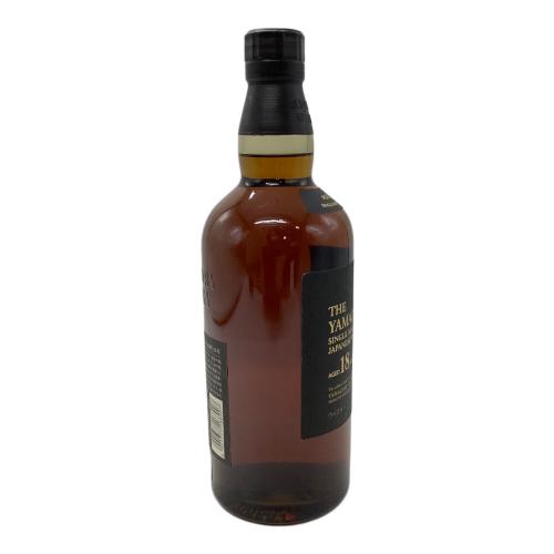 サントリー 山崎 ジャパニーズウィスキー 18年 700ml
