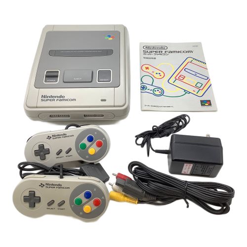 Nintendo (ニンテンドー) スーパーファミコン 別売りACアダプタ・AVケーブル付属 HVC-002 動作確認済み S17916235