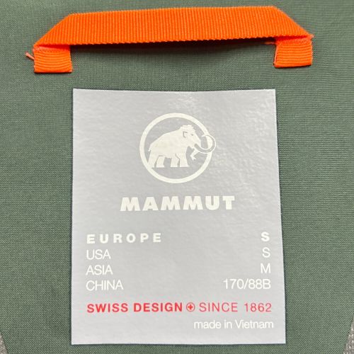 MAMMUT (マムート) トレッキングウェア(ジャケット) メンズ SIZE M グリーン 1010-30150