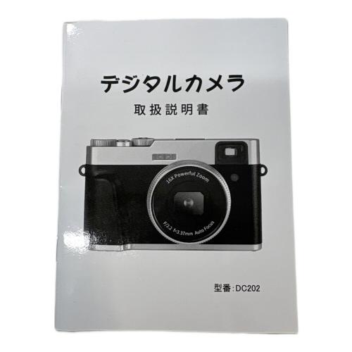 コンパクトデジタルカメラ DC202 -