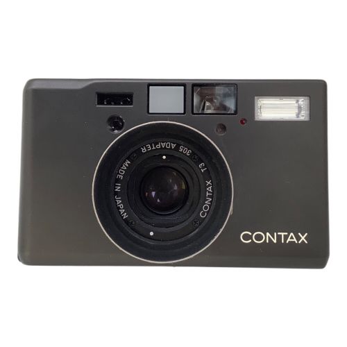 CONTAX (コンタックス) フィルムカメラ 動作未確認 35mm全自動レンズシャッター式AFカメラ 使用フィルム：35ｍｍ T3 012535