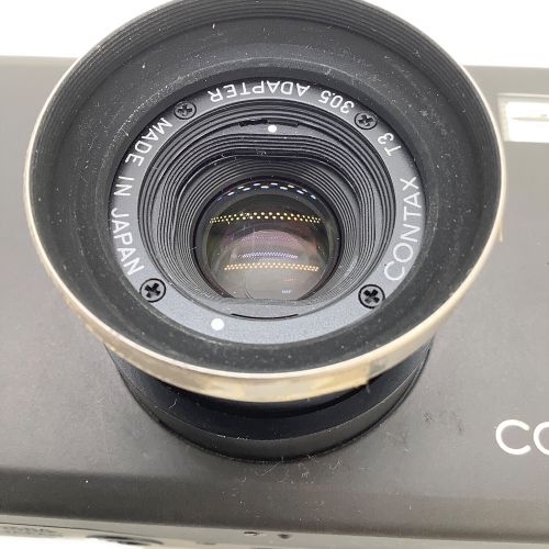 CONTAX (コンタックス) フィルムカメラ 動作未確認 35mm全自動レンズシャッター式AFカメラ 使用フィルム：35ｍｍ T3 012535