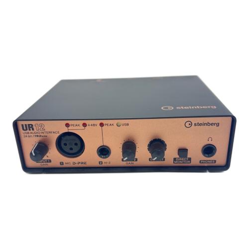 Steinberg (スタインバーグ) オーディオインターフェイス UR12 通電確認のみ YECM01204