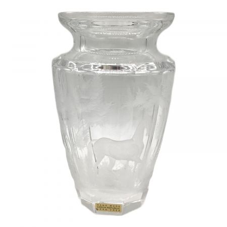 Moser (モーゼル) クリスタルフラワーベース 馬｜トレファクONLINE