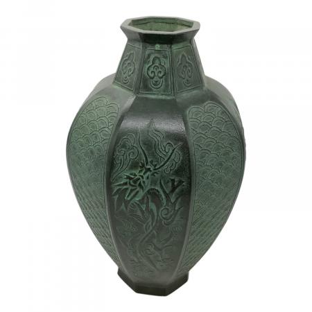 高岡銅器 (タカオカドウキ) 花瓶 浪龍｜トレファクONLINE