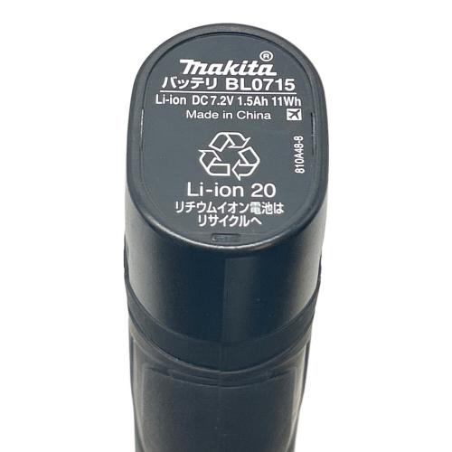 MAKITA (マキタ) 充電式ペンインパクトドライバー ハードケース付 TD022D 動作確認済み 純正バッテリー 850243