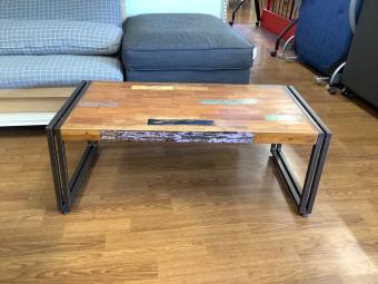 d-Bodhi (ディーボディ) ローテーブル ナチュラル×ブラック 206