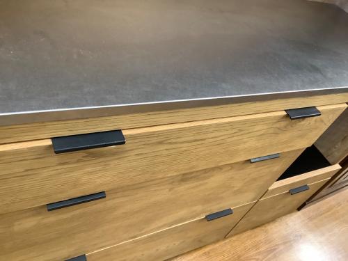 UNICO (ウニコ) レンジボード ブラウン×シルバー ADDAY